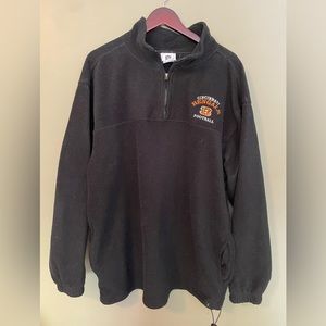 cincinnati bengals black fleece pullover XL